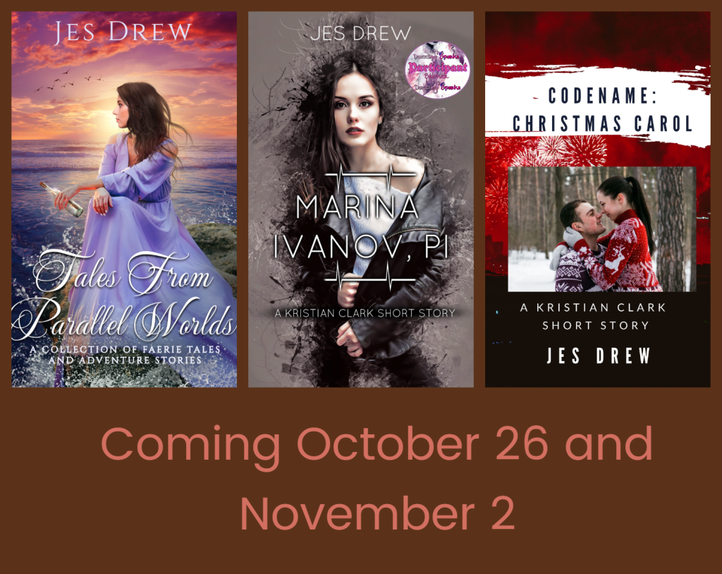 Jes's books that are coming out.