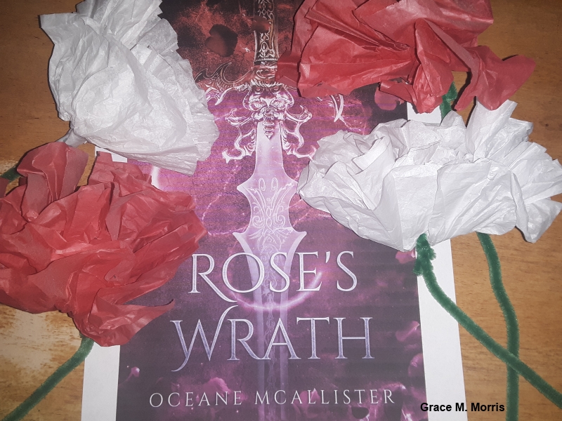 Picture of "Rose's Wrath" with paper flowers