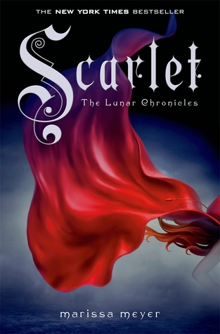 Book cover of "Scarlet" by Marissa Meyer. 