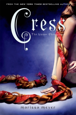 Book cover of "Cress" by Marissa Meyer.
