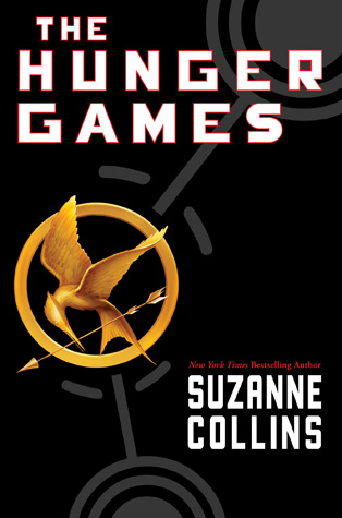 Book cover for "The Hunger Games" by Suzanne Collins