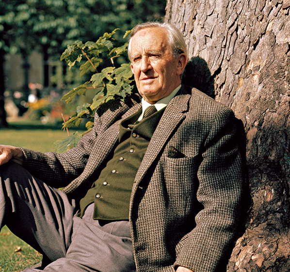 Picture of the author J.R.R. Tolkien.