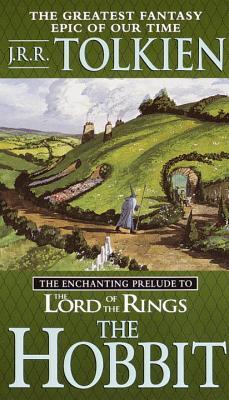Book cover of "The Hobbit" by J.R.R. Tolkien
